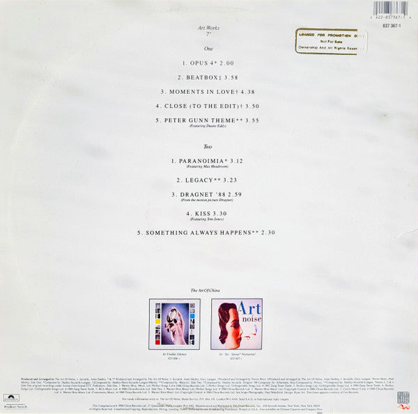 The Art Of Noise – The Best Of The Art Of Noise LP vinyl record, image 2 of 4