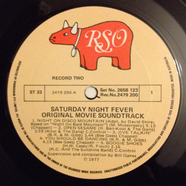 Various – Saturday Night Fever (The Original Movie Sound Track) (2xLP) LP vinyl record, image 5 of 6