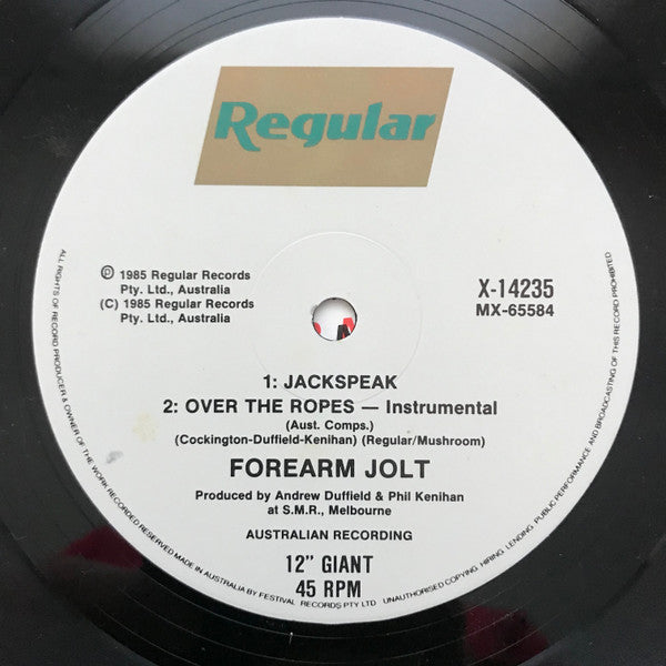 Forearm Jolt – Over The Ropes 12" vinyl record, image 4 of 5