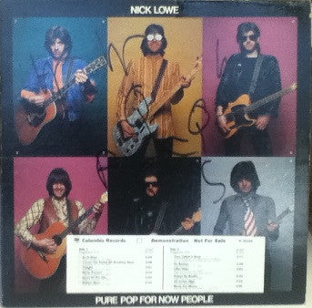 Nick Lowe – Pure Pop For Now People LP vinyl record, image 1 of 5