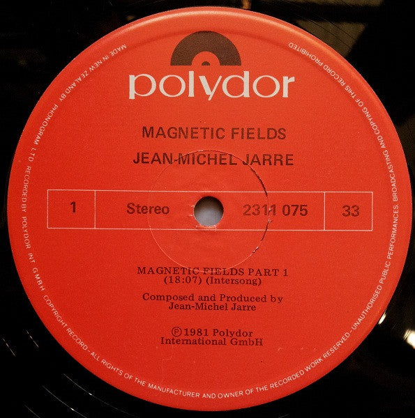 Jean-Michel Jarre – Magnetic Fields LP vinyl record, image 5 of 6