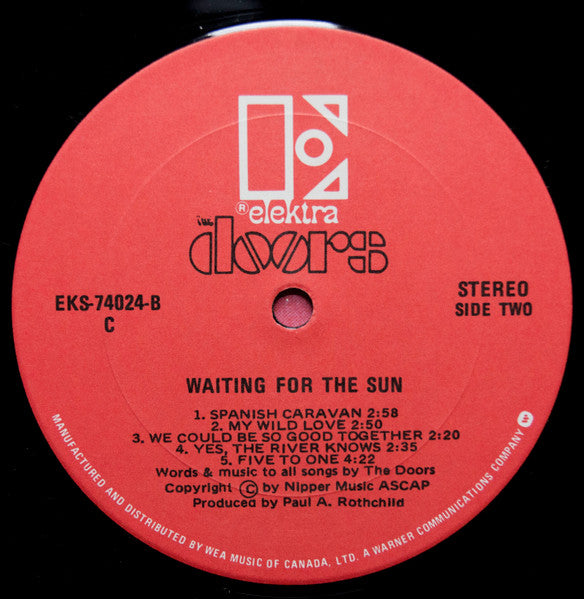 The Doors – Waiting For The Sun LP vinyl record, image 6 of 7