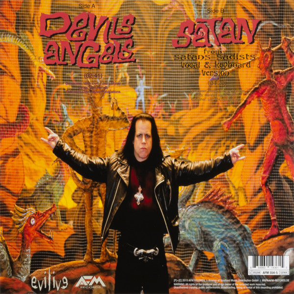 Danzig – Devils Angels 7" vinyl record, image 2 of 7