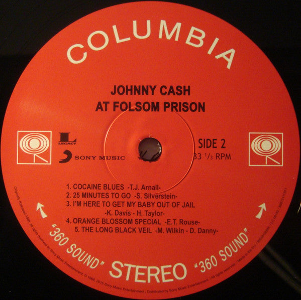 Johnny Cash – At Folsom Prison (2xLP) LP vinyl record, image 7 of 9