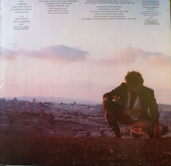 Bob Dylan – Infidels LP vinyl record, image 2 of 6