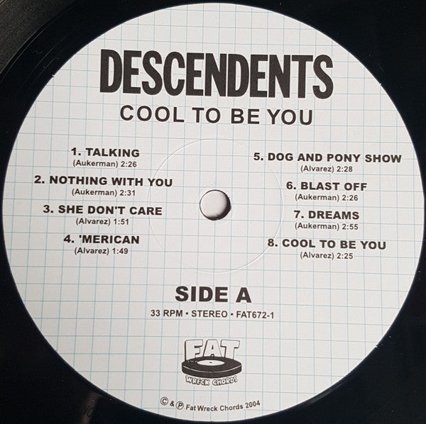 Descendents – Cool To Be You LP vinyl record, image 3 of 6