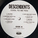 Descendents – Cool To Be You LP vinyl record, image 3 of 6