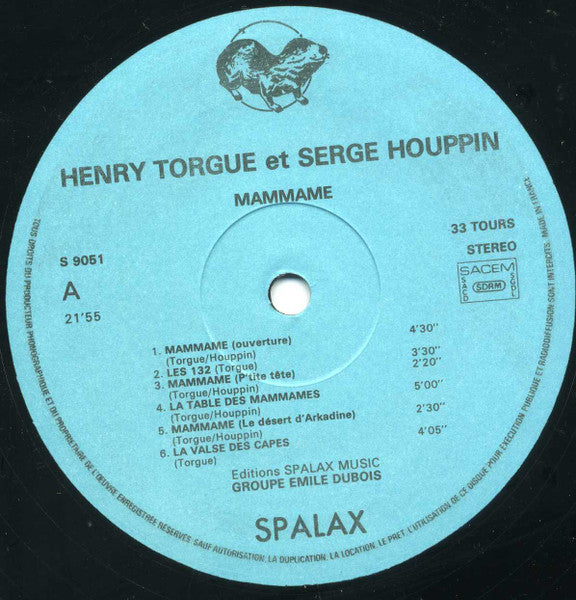 Henry Torgue, Serge Houppin – Volume III LP vinyl record, image 2 of 3