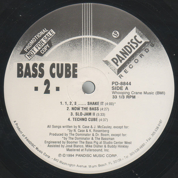 Bass Cube – Bass Cube 2 LP vinyl record, image 1 of 3