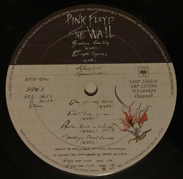 Pink Floyd – The Wall (2xLP) LP vinyl record, image 3 of 5