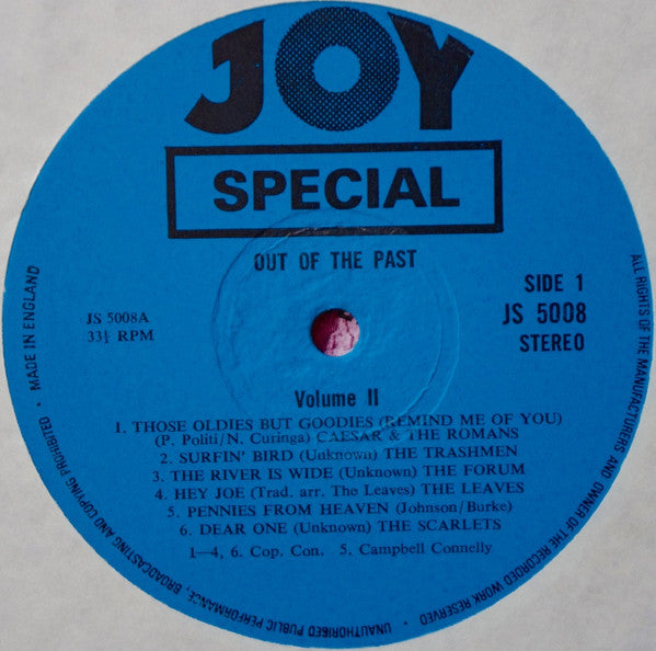 Various – Out Of The Past Vol. 2 LP vinyl record, image 3 of 4
