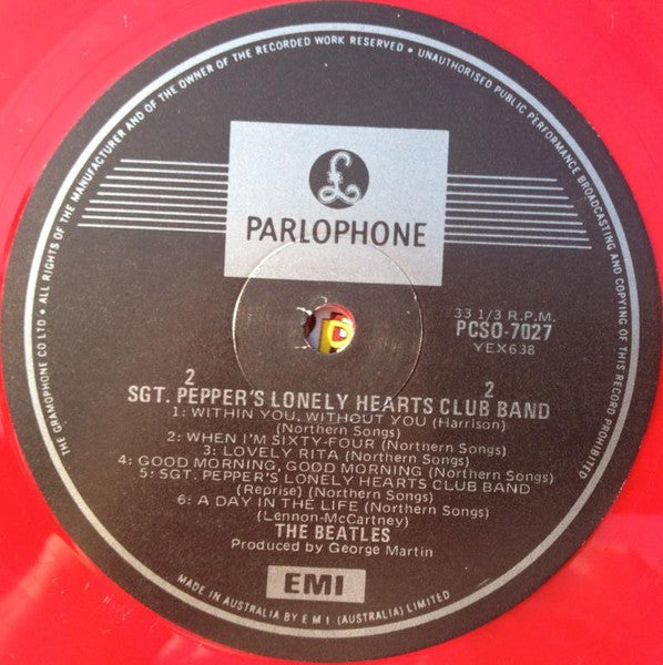 The Beatles – Sgt. Pepper's Lonely Hearts Club Band LP vinyl record, image 5 of 8