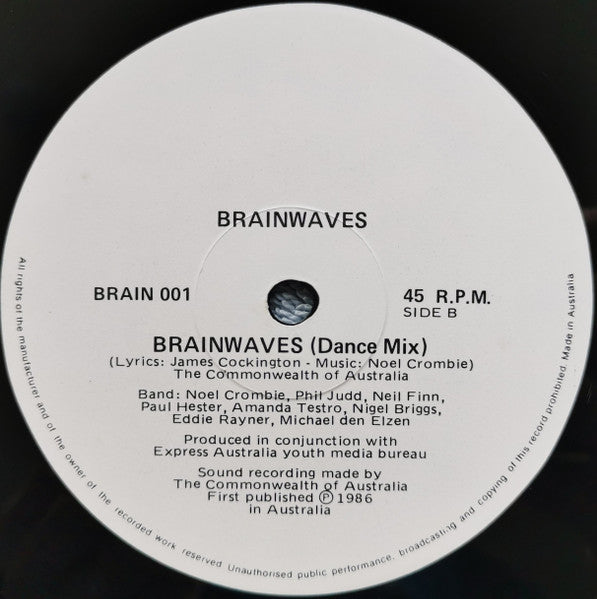 Brainwaves – Brainwaves 12" vinyl record, image 3 of 5
