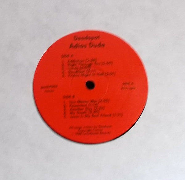 Deadspot – Adios Dude LP vinyl record, image 5 of 6