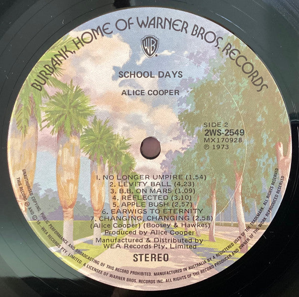 Alice Cooper – School Days - The Early Recordings (2xLP) LP vinyl record, image 5 of 7