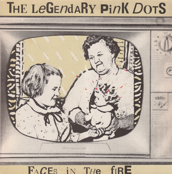 The Legendary Pink Dots – Faces In The Fire LP vinyl record, image 1 of 4