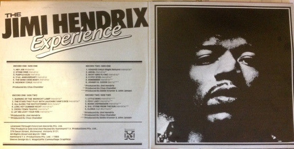 Jimi Hendrix – The Jimi Hendrix Experience (2xLP) LP vinyl record, image 2 of 4