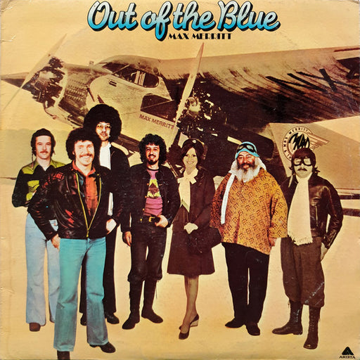 Max Merritt – Out Of The Blue LP vinyl record, image 1 of 4