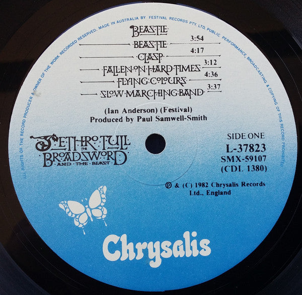 Jethro Tull – The Broadsword And The Beast LP vinyl record, image 5 of 6