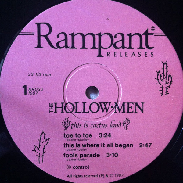 The Hollowmen – This Is Cactus Land 12" vinyl record, image 4 of 6