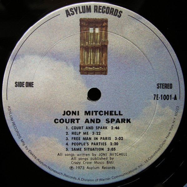 Joni Mitchell – Court And Spark LP vinyl record, image 5 of 7