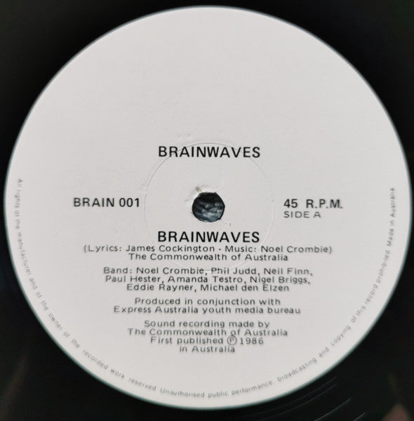 Brainwaves – Brainwaves 12" vinyl record, image 2 of 5