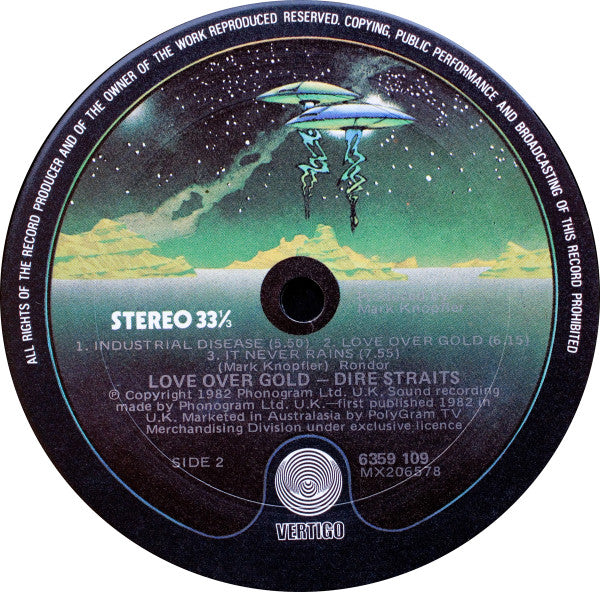 Dire Straits – Love Over Gold LP vinyl record, image 4 of 10