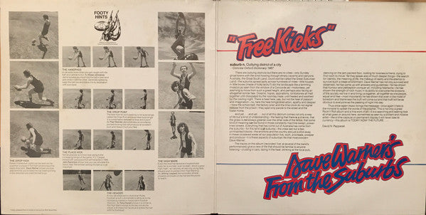 Dave Warner's From The Suburbs – Free Kicks LP vinyl record, image 3 of 5