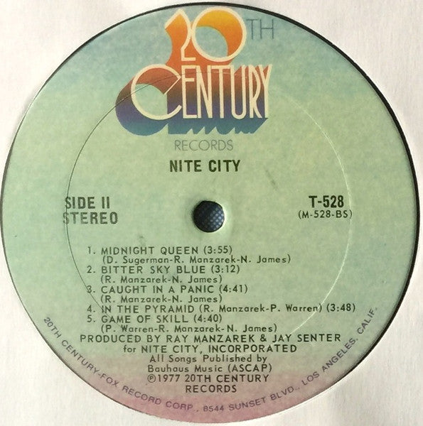 Nite City – Nite City LP vinyl record, image 6 of 6
