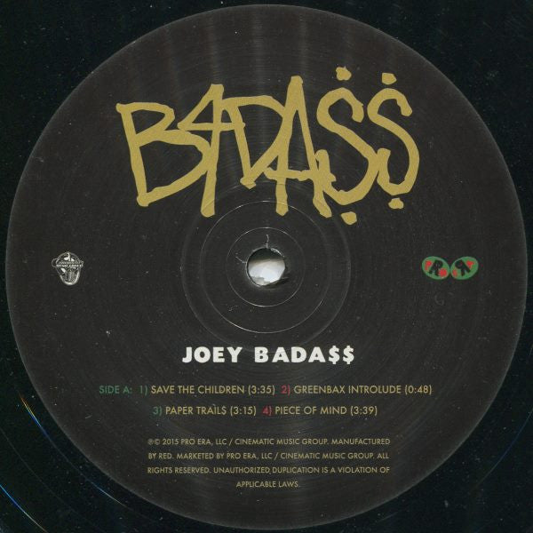 Joey Bada$$ – B4.DA.$$ (2xLP) LP vinyl record, image 5 of 9
