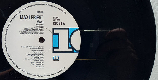 Maxi Priest – Maxi LP vinyl record, image 7 of 8