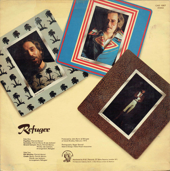 Refugee – Refugee LP vinyl record, image 2 of 5