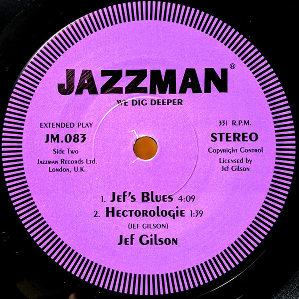 Jef Gilson – Jef Gilson EP 7" vinyl record, image 4 of 4