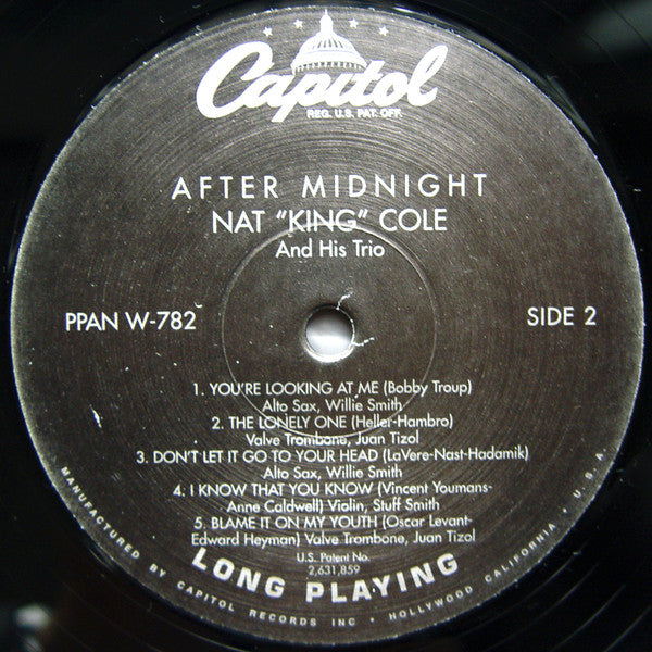 The Nat King Cole Trio – After Midnight - Complete Session (2xLP) LP vinyl record, image 5 of 7