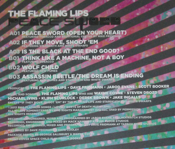 The Flaming Lips – Peace Sword 12" vinyl record, image 10 of 10
