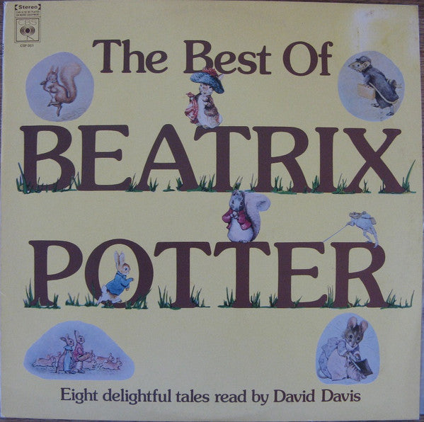 David Davis – The Best Of Beatrix Potter LP vinyl record, image 1 of 2