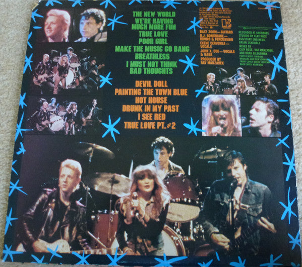 X – More Fun In The New World LP vinyl record, image 2 of 6