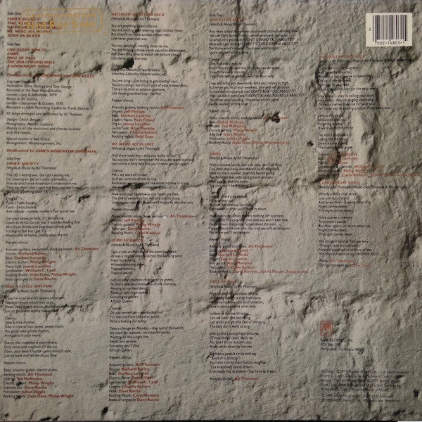 Ali Thomson – Take A Little Rhythm LP vinyl record, image 2 of 4