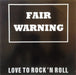 Fair Warning – Love To Rock 'n Roll 12" vinyl record, image 1 of 5