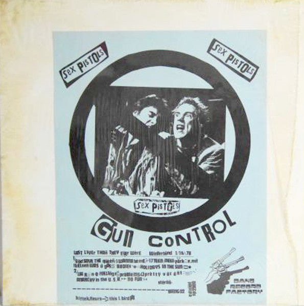 Sex Pistols – Gun Control LP vinyl record