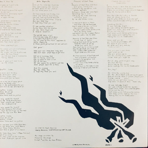 Michelle Shocked – Short Sharp Shocked LP vinyl record, image 5 of 6