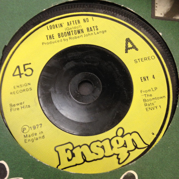 The Boomtown Rats – Lookin' After No. 1 7" vinyl record, image 1 of 2