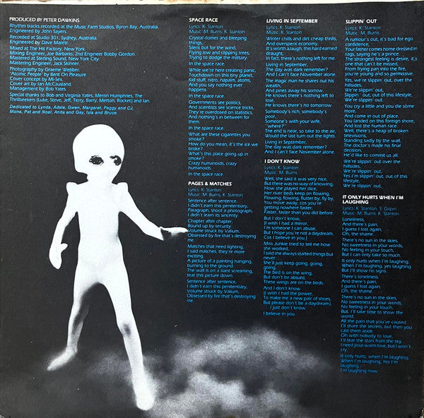 Mi-Sex – Space Race LP vinyl record, image 3 of 6
