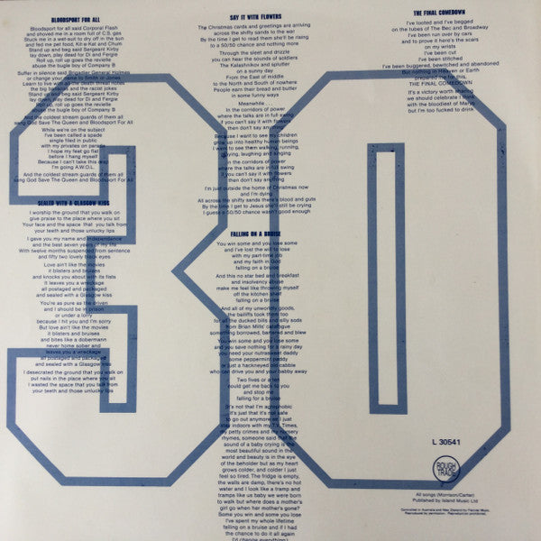 Carter The Unstoppable Sex Machine – 30 Something LP vinyl record, image 8 of 8
