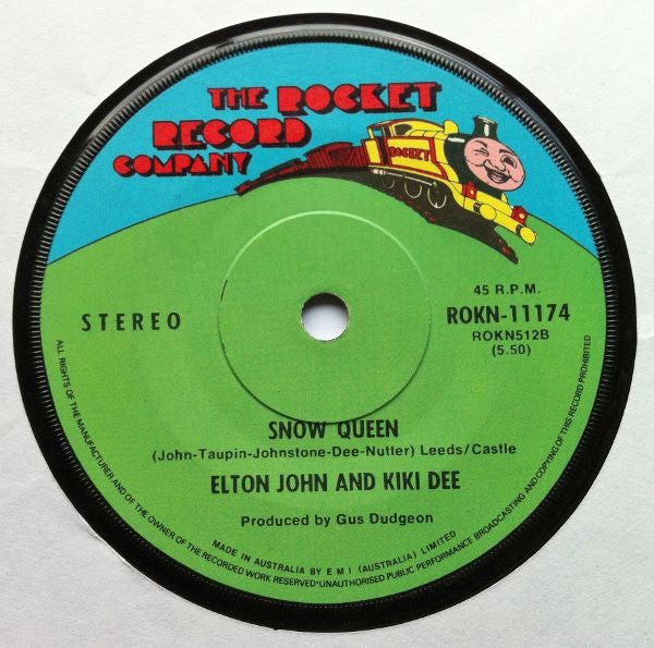 Elton John, Kiki Dee – Don't Go Breaking My Heart 7" vinyl record, image 2 of 4