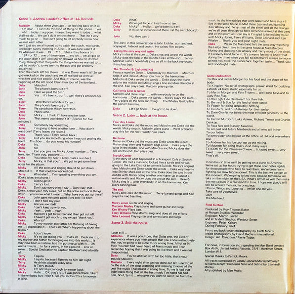 Man – Rhinos, Winos, And Lunatics LP vinyl record, image 2 of 6