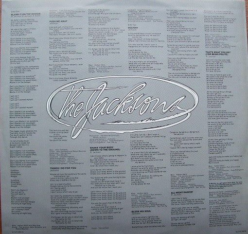 The Jacksons – Destiny LP vinyl record, image 8 of 8