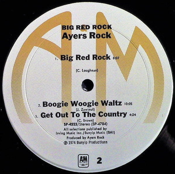 Ayers Rock – Big Red Rock LP vinyl record, image 4 of 6