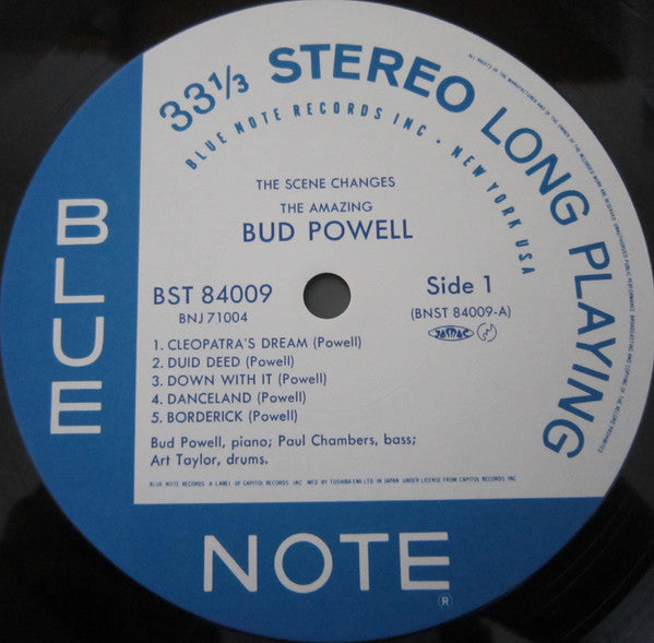 Bud Powell – The Scene Changes, Vol. 5 LP vinyl record, image 8 of 9