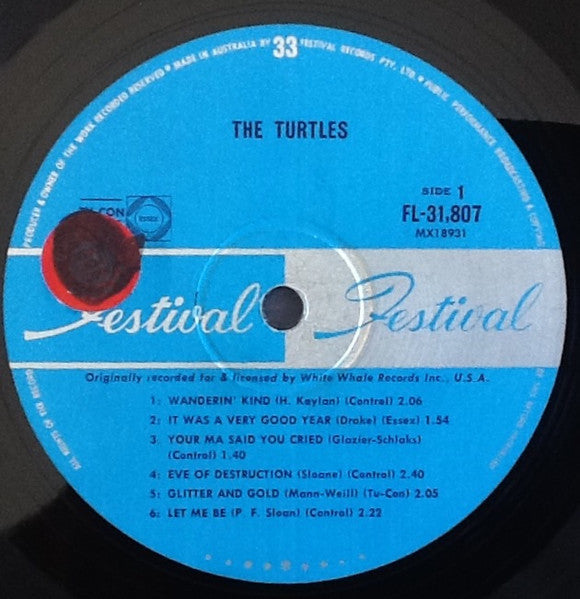 The Turtles – It Ain't Me Babe LP vinyl record, image 3 of 4